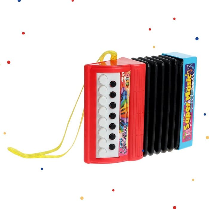 Музыкальная игрушка гармошка «Музыкальный взрыв», МИКС