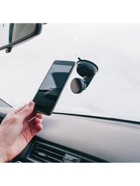 Держатель для телефона в машину Cartage, магнитный, на присоске
