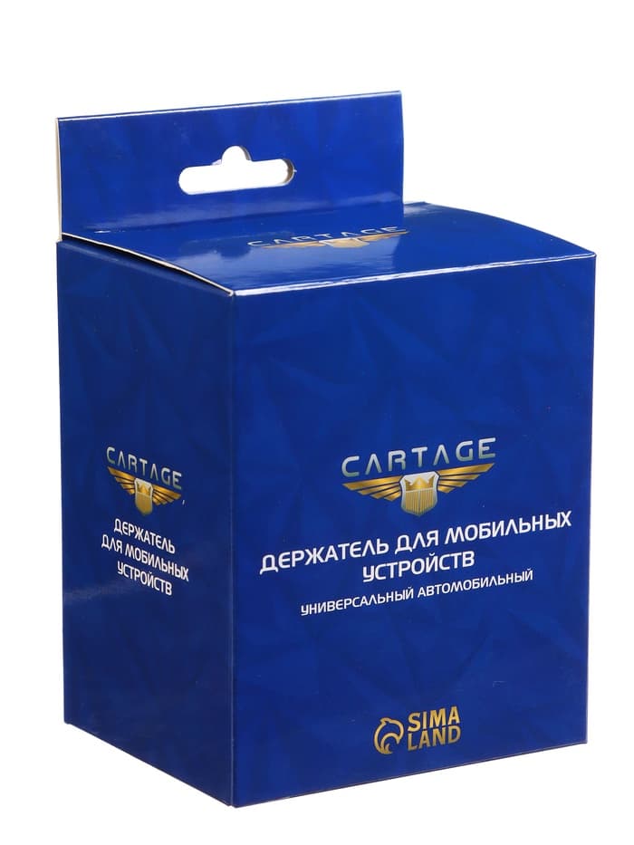 Держатель для телефона в машину Cartage, магнитный, на присоске
