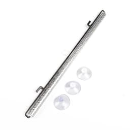 Автомобильная шторка на стекло, солнцезащитная, раздвижная, рулон, 50×125 см, цвет хром