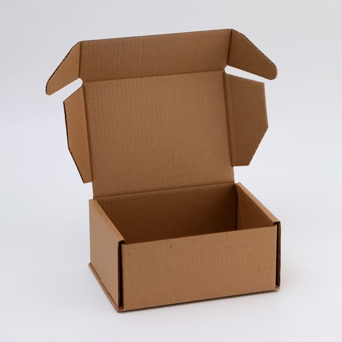 Коробка самосборная, крафт 22×16.5×10 см