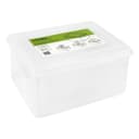 Контейнер для документов Стамм А4, 260×330×160 мм, пластик, прозрачный, вместительный корпус