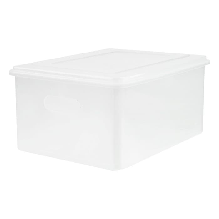 Контейнер для документов Стамм А4, 260×330×160 мм, пластик, прозрачный, вместительный корпус