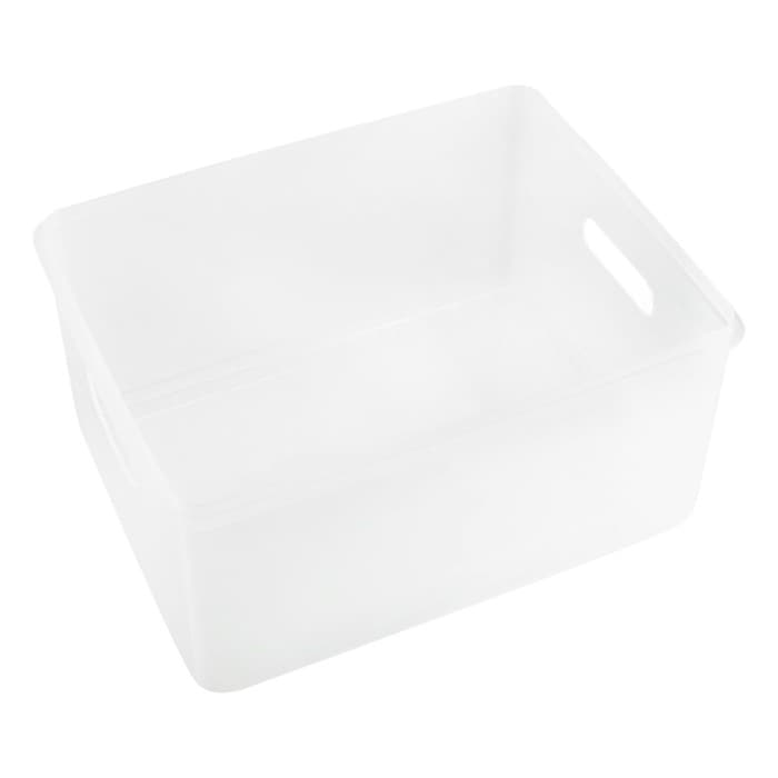 Контейнер для документов Стамм А4, 260×330×160 мм, пластик, прозрачный, вместительный корпус