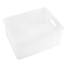 Контейнер для документов Стамм А4, 260×330×160 мм, пластик, прозрачный, вместительный корпус