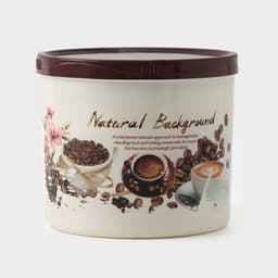 Контейнеры для хранения сыпучих Доляна, набор 6 шт.: 0.15 л, 0.3 л, 0.4 л, 0.5 л, 0.8 л, 1 л, пластик, рисунок МИКС