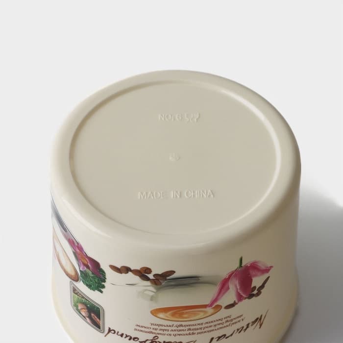 Контейнеры для хранения сыпучих Доляна, набор 6 шт.: 0.15 л, 0.3 л, 0.4 л, 0.5 л, 0.8 л, 1 л, пластик, рисунок МИКС