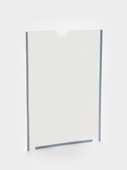 Карман плоский А4, 22.3×0.2×31 см, с двухсторонним скотчем для крепления ПЭТ 0.7 мм В ЗАЩИТНОЙ ПЛЁНКЕ