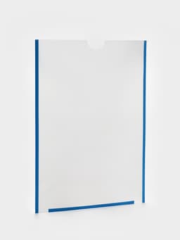 Карман плоский А4, 22.3×0.2×31 см, с двухсторонним скотчем для крепления ПЭТ 0.7 мм В ЗАЩИТНОЙ ПЛЁНКЕ