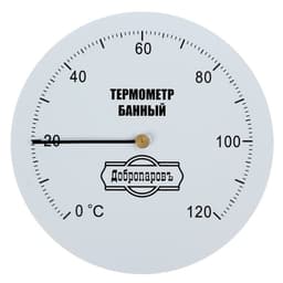 Термометр для бани и сауны, механический, «Добропаровъ»