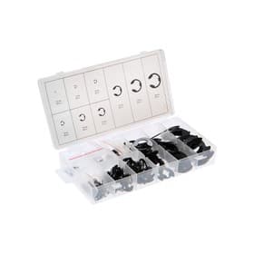 Набор стопорных колец d=1.5-22 мм ТУНДРА krep, 300 предметов