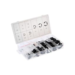 Набор стопорных колец d=1.5-22 мм ТУНДРА krep, 300 предметов