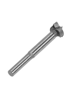 Сверло Форстнера ТУНДРА, твердосплавные пластины, цилиндрический хвостовик, 15 мм