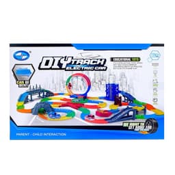 Автотрек «Магический Трек», гибкий, светится в темноте, 106 деталей, мёртвая петля