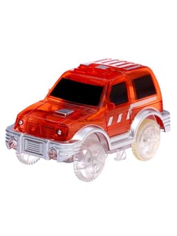 Автотрек «Магический Трек», гибкий, светится в темноте, 132/145 детали, мёртвая петля, МИКС