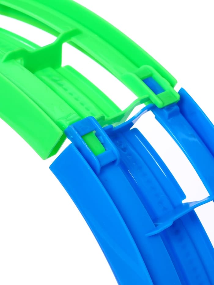 Автотрек «Магический Трек», гибкий, светится в темноте, 132/145 детали, мёртвая петля, МИКС