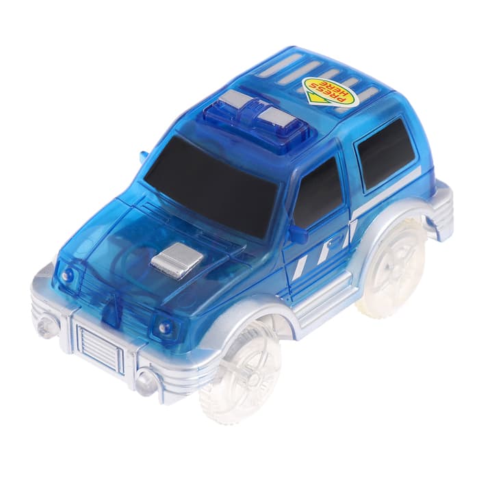 Автотрек «Магический Трек», гибкий, светится в темноте, 198 деталей, поворот