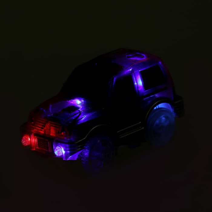 Автотрек «Магический Трек», гибкий, светится в темноте, 133 детали, лифт, мёртвая петля