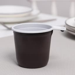 Чашка кофейная одноразовая, 200 мл, пластик, МИКС