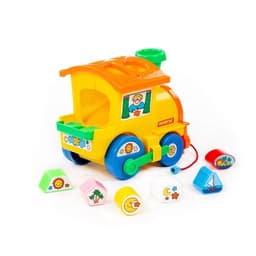 Игрушка-каталка с сортером «Занимательный паровоз»