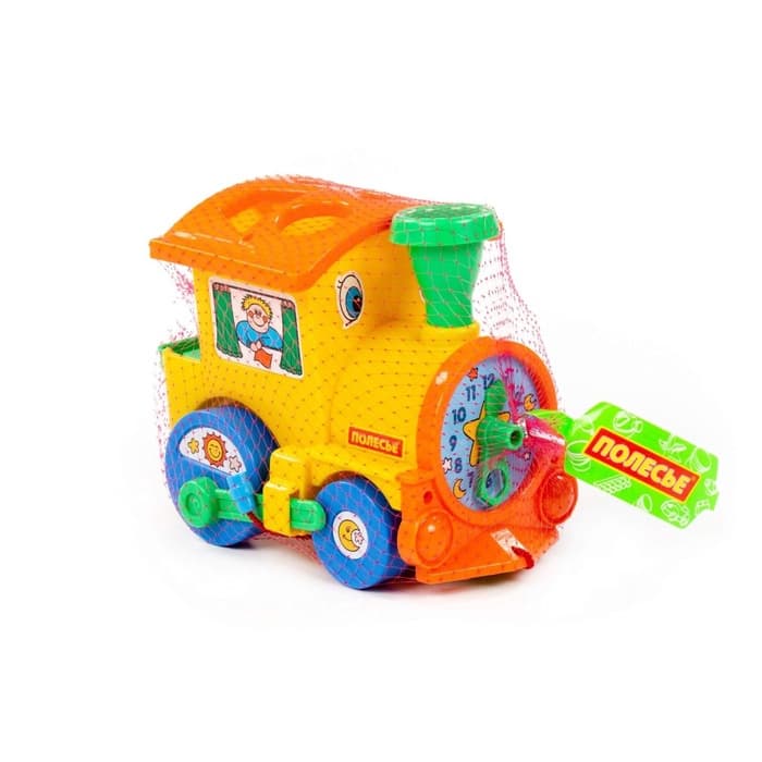 Игрушка-каталка с сортером «Занимательный паровоз»