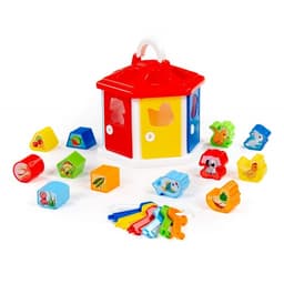 Развивающая игрушка «Логический домик», с сортером