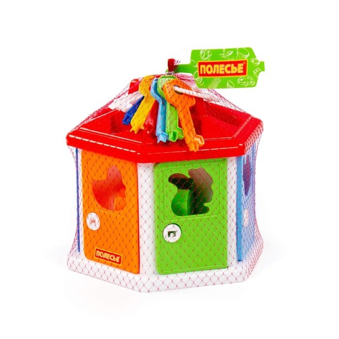 Развивающая игрушка «Логический домик», с сортером