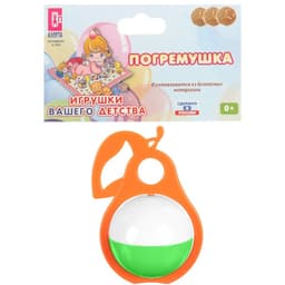 Погремушка «Груша», цвет МИКС, Аэлита