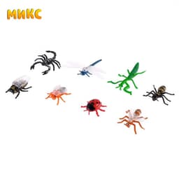 Набор животных «Насекомые», 8 фигурок, МИКС