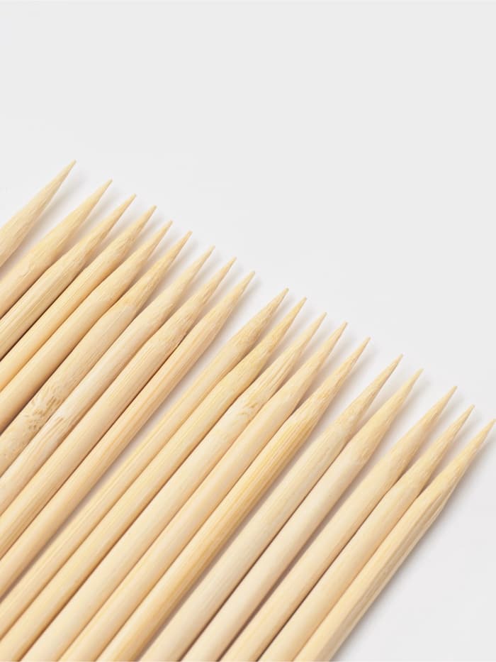 Палочки-дюбели для кондитерских изделий Доляна, 30 см, d=5 мм, набор 20 шт., бамбук