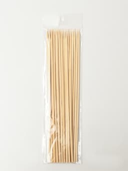 Палочки-дюбели для кондитерских изделий Доляна, 30 см, d=5 мм, набор 20 шт., бамбук