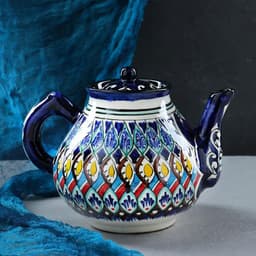 Чайник заварочный Риштанская Керамика «Узоры», 1.6 л, МИКС