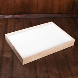 Планшет для рисования песком 42×60 см, фанера, оргстекло, с цветной подсветкой и пультом