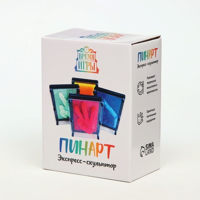 Игрушка антистресс PinART, экспресс скульптор 3D, 9.5×12.5 см