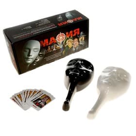 Подарочная настольная игра «Мафия», 10 масок