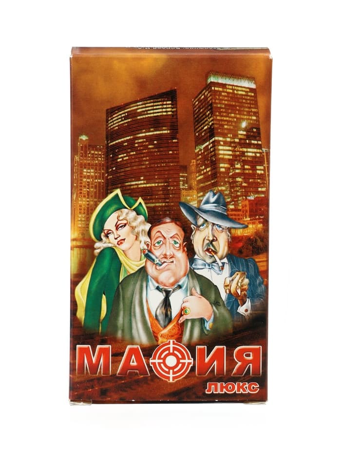 Подарочная настольная игра «Мафия», 10 масок