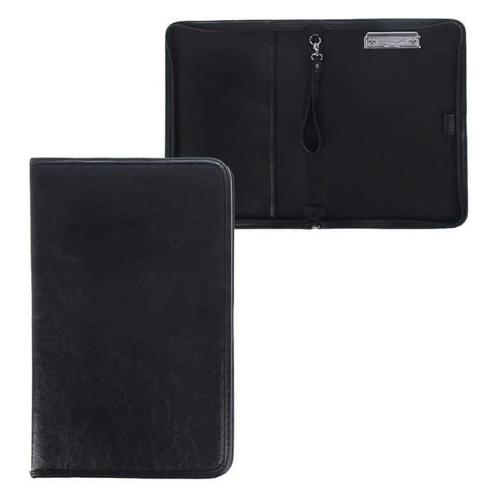 Папка деловая Calligrata «Лайт», искусственная кожа, металлический прижим, ручка-петля, 360×260×30 мм