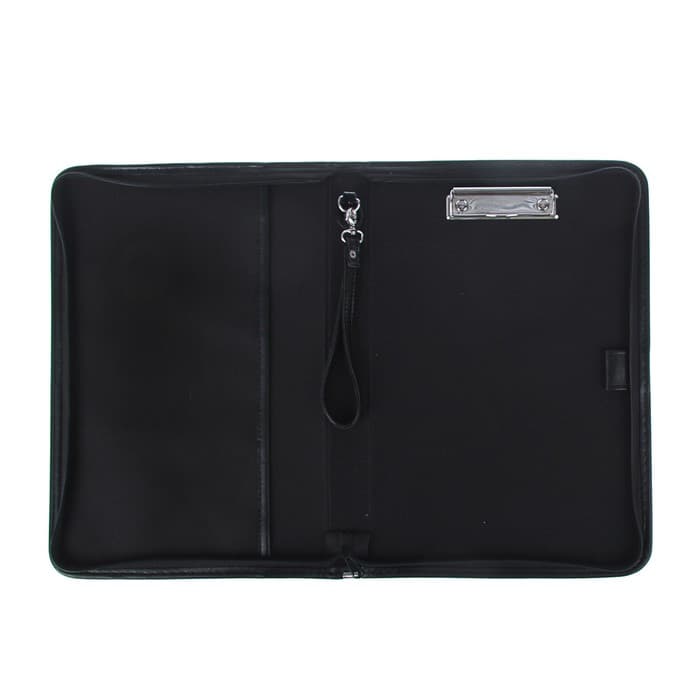 Папка деловая Calligrata «Лайт», искусственная кожа, металлический прижим, ручка-петля, 360×260×30 мм