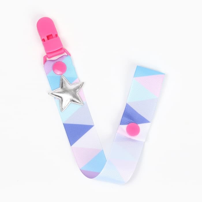 Держатель для соски - пустышки M&B «Звёздочка», на ленте