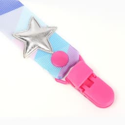 Держатель для соски - пустышки M&B «Звёздочка», на ленте