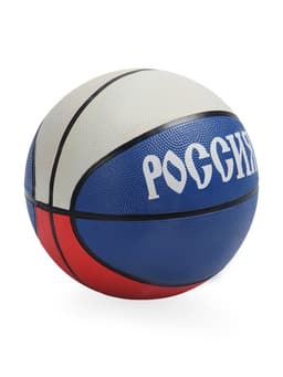 Баскетбольный мяч ONLYTOP «Россия», клееный, 8 панелей, размер 7, резина, резиновая камера