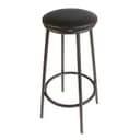 Табурет барный «Клик Мебель. Высокий», искусственная кожа, цвет чёрный