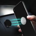 Держатель для телефона Cartage, магнитный, самоклеящийся, d=3 см, хром