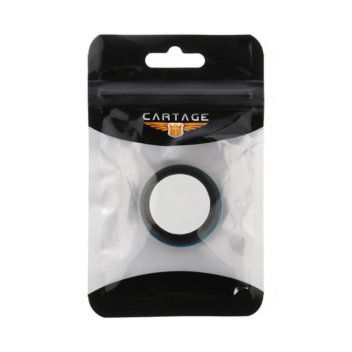 Держатель для телефона Cartage, магнитный, самоклеящийся, d=3 см, хром