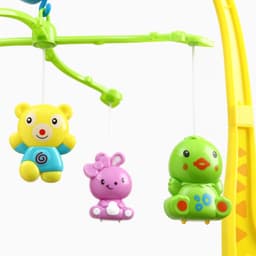 Мобиль музыкальный на кроватку Крошка Я «Бабочка. Малыш зоо», заводной,