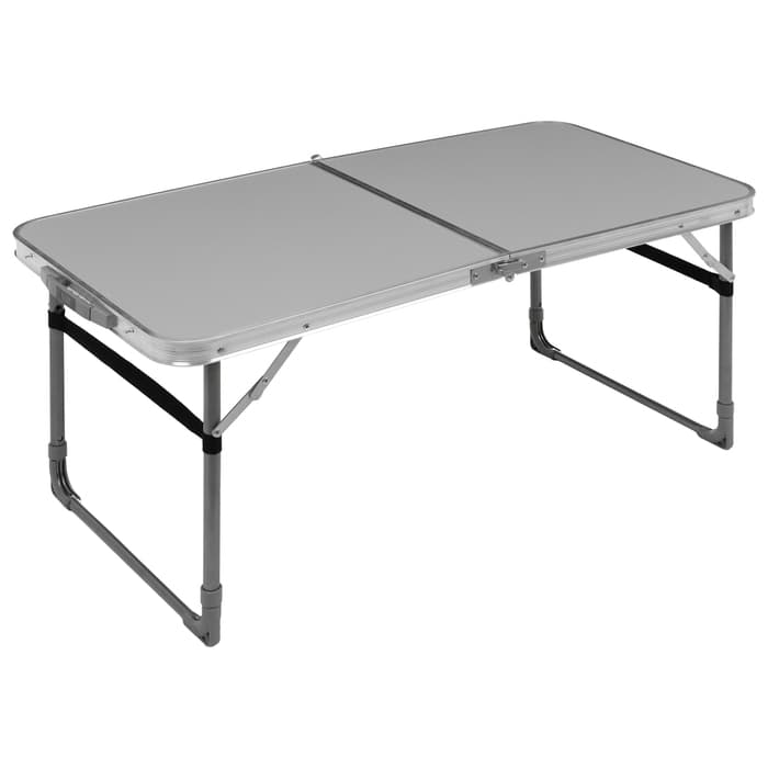 Набор складной мебели: стол, 4 стула, 102×50×44.5/61 см, металлик, камуфляж саванна