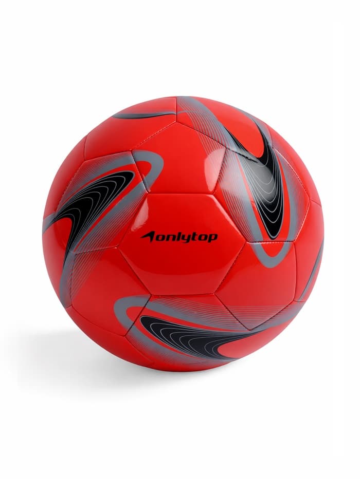 Футбольный мяч ONLYTOP +F50, машинная сшивка, 32 панели, размер 5, PVC