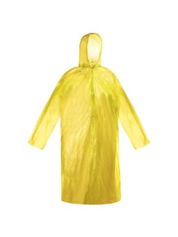 Дождевик - плащ, взрослый, р.48-50, PE 40 г, жёлтый