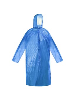 Дождевик - плащ, взрослый, р.48-50, PE 40 г, жёлтый