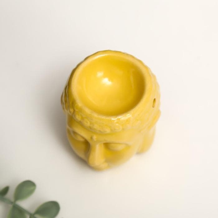 Аромалампа для эфирных масел «Будда», керамика, 8×7.2×7.2 см, МИКС